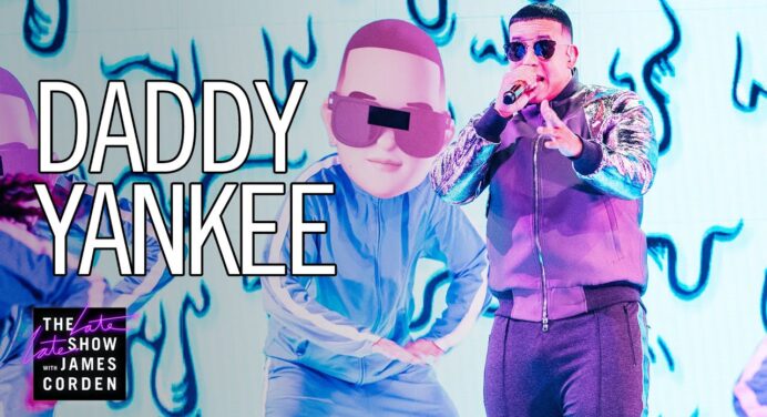 Daddy Yankee cantó en vivo su nuevo tema “Con Calma” en el Late Show de James Corden