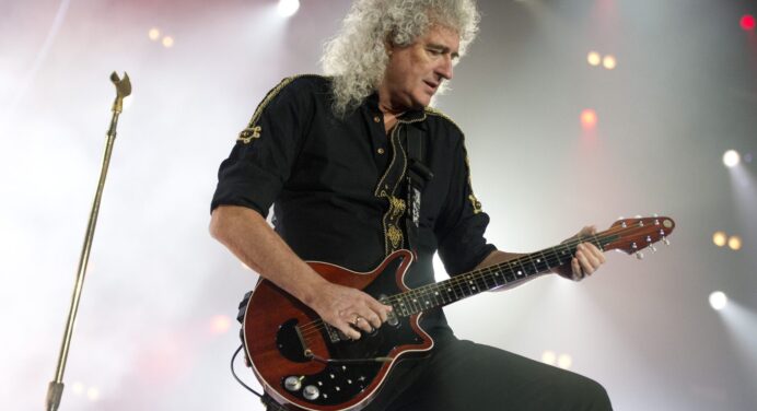 Brian May es el mejor guitarrista de todos los tiempos, según la revista Total Guitar