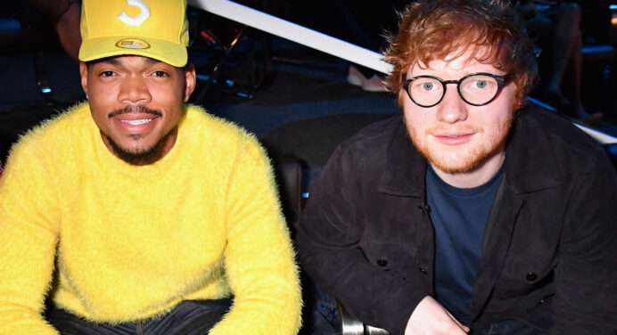 Ed Sheeran estrena nuevo tema junto a Chance The Rapper titulado “Cross Me”