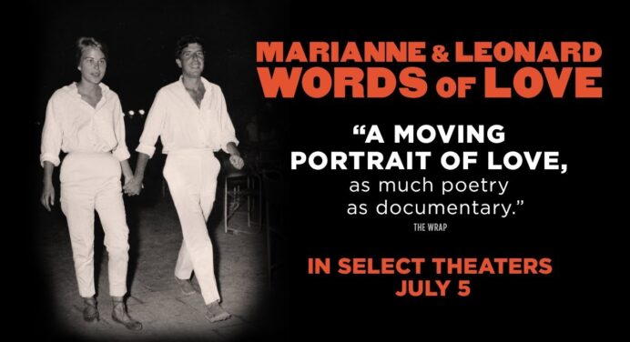 Publican primer trailer del documental de Leonard Cohen ‘Marianne & Leonard: Words Of Live’