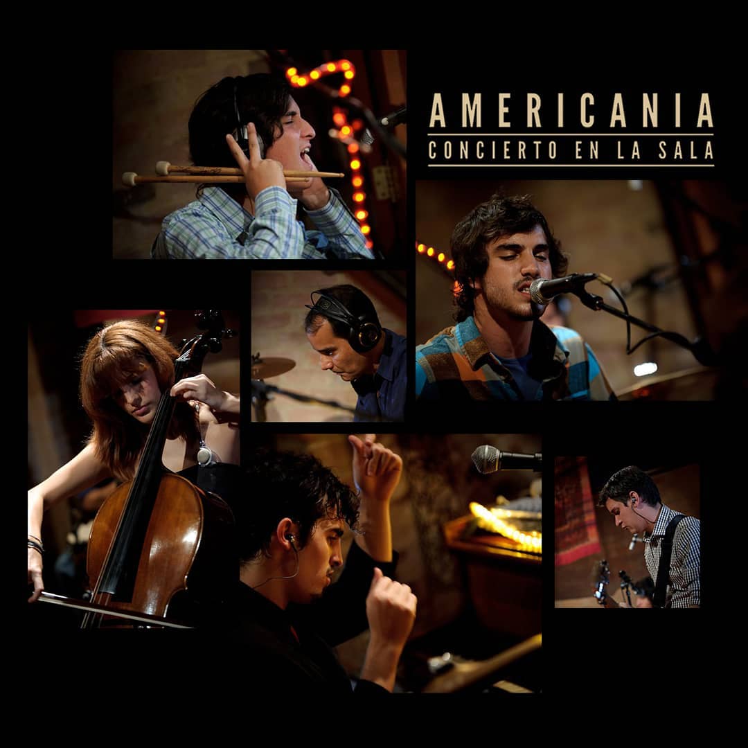 Americania regresa para publicar ‘Concierto en la Sala’ en las plataformas de streaming. Cusica Plus.