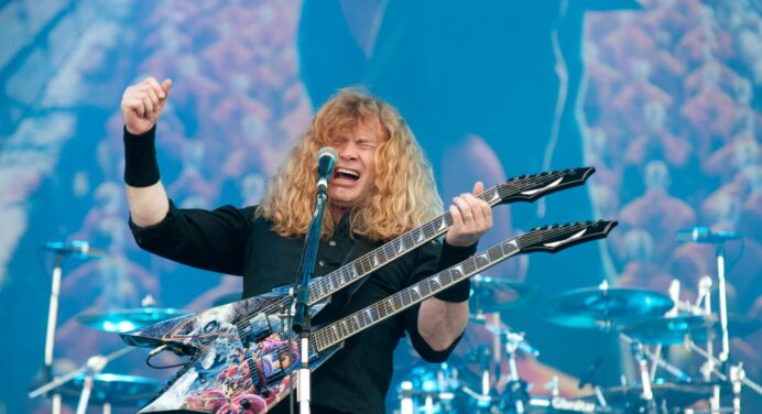 Dave Mustaine de Megadeth, es diagnosticado con cáncer de garganta