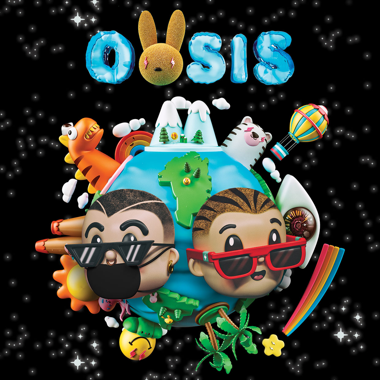 Escucha ‘Oasis’, el nuevo disco de J Balvin y Bad Bunny. Cusica Plus.