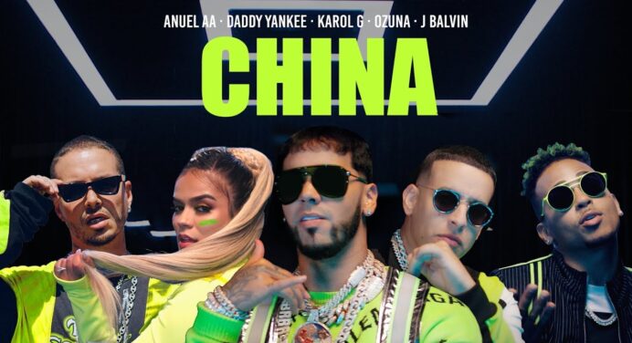 Anuel AA se une con Daddy Yankee, J Balvin, Ozuna y Karol G para el tema “China”