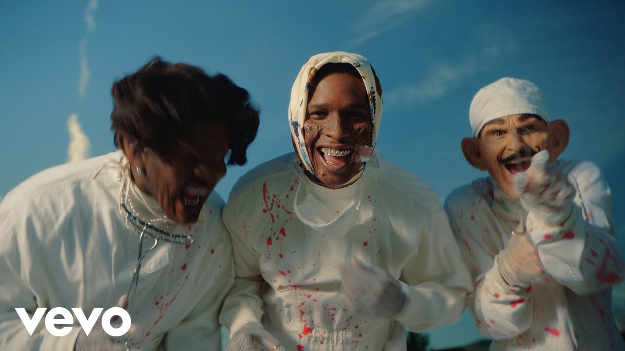 A$AP Rocky se vuelve un criminal en el videoclip de ‘Babushka Boi’. Cusica Plus.
