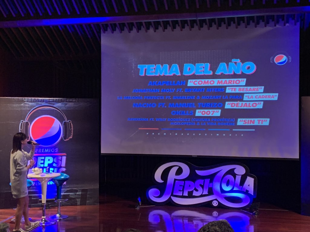 Conoce los nominados a los Premios Pepsi Music 2019. Cusica Plus.