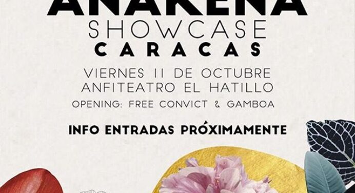Anakena anuncia showcase de su disco debut en Caracas
