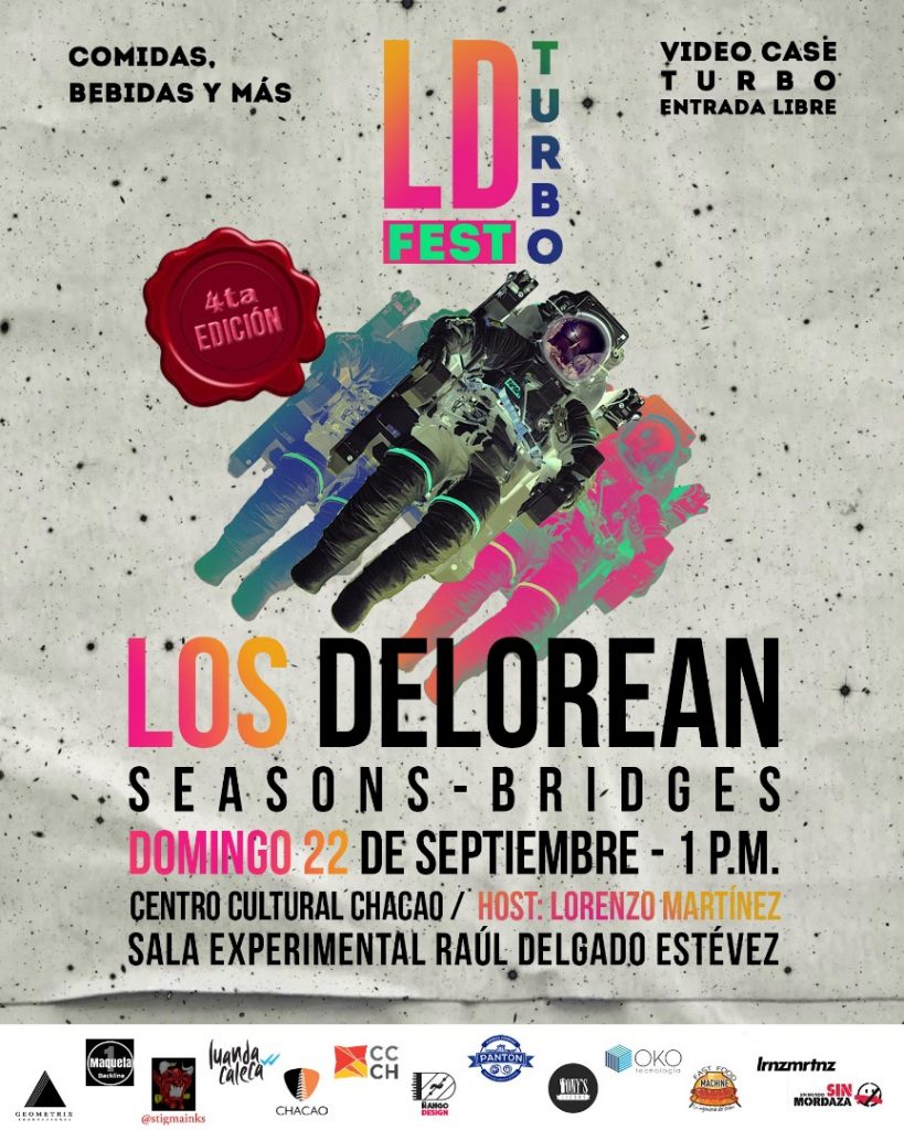 Los Delorean preparan su ‘LD Fest’ en el Centro Cultural Chacao. Cusica Plus.