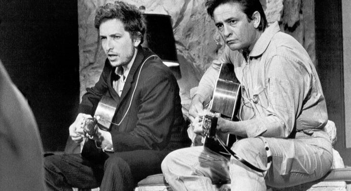 Chequea el nuevo tema de Bob Dylan y Johnny Cash