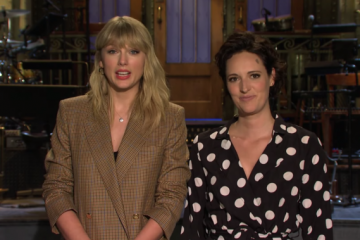 Taylor Swift y Phoebe Waller-Bridge hacen la promo de su SNL - Cúsica Plus