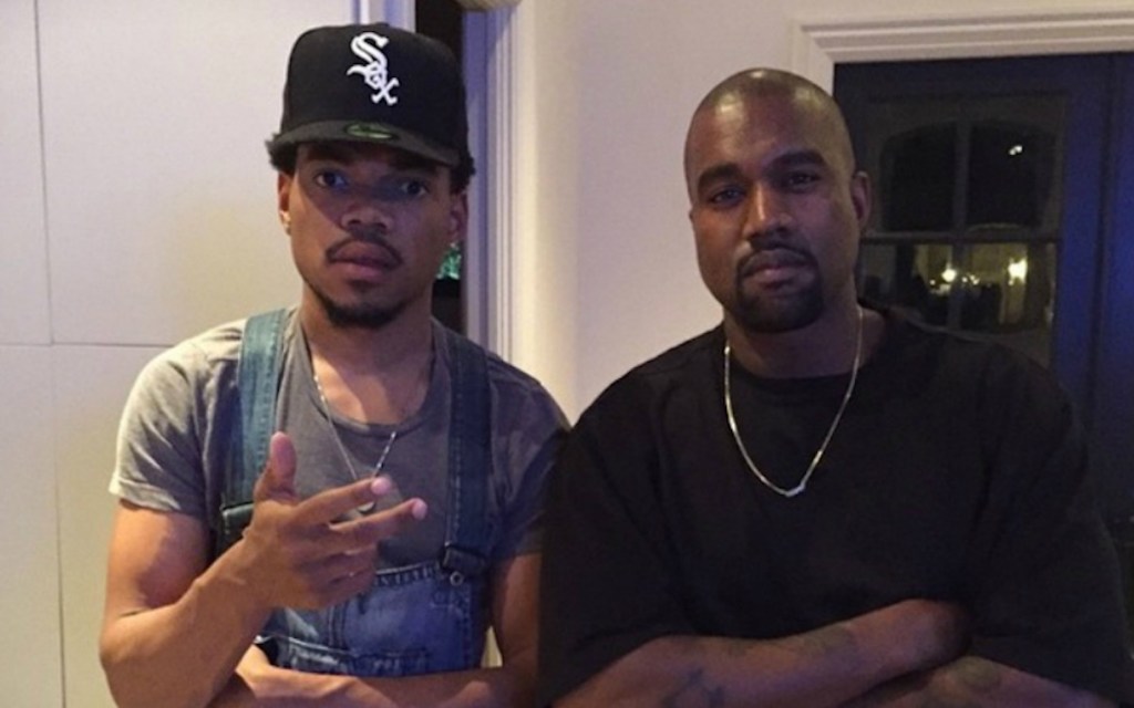 Kanye West y Chance the Rapper rindieron homenaje a Kobe Bryant en el servicio dominical. Cusica Plus.