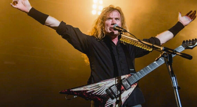 Dave Mustaine de Megadeth, confirma que ya está libre de cáncer