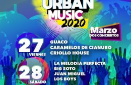 Urban Music 2020, anuncia nuevas fechas de su festival. Cusica Plus.