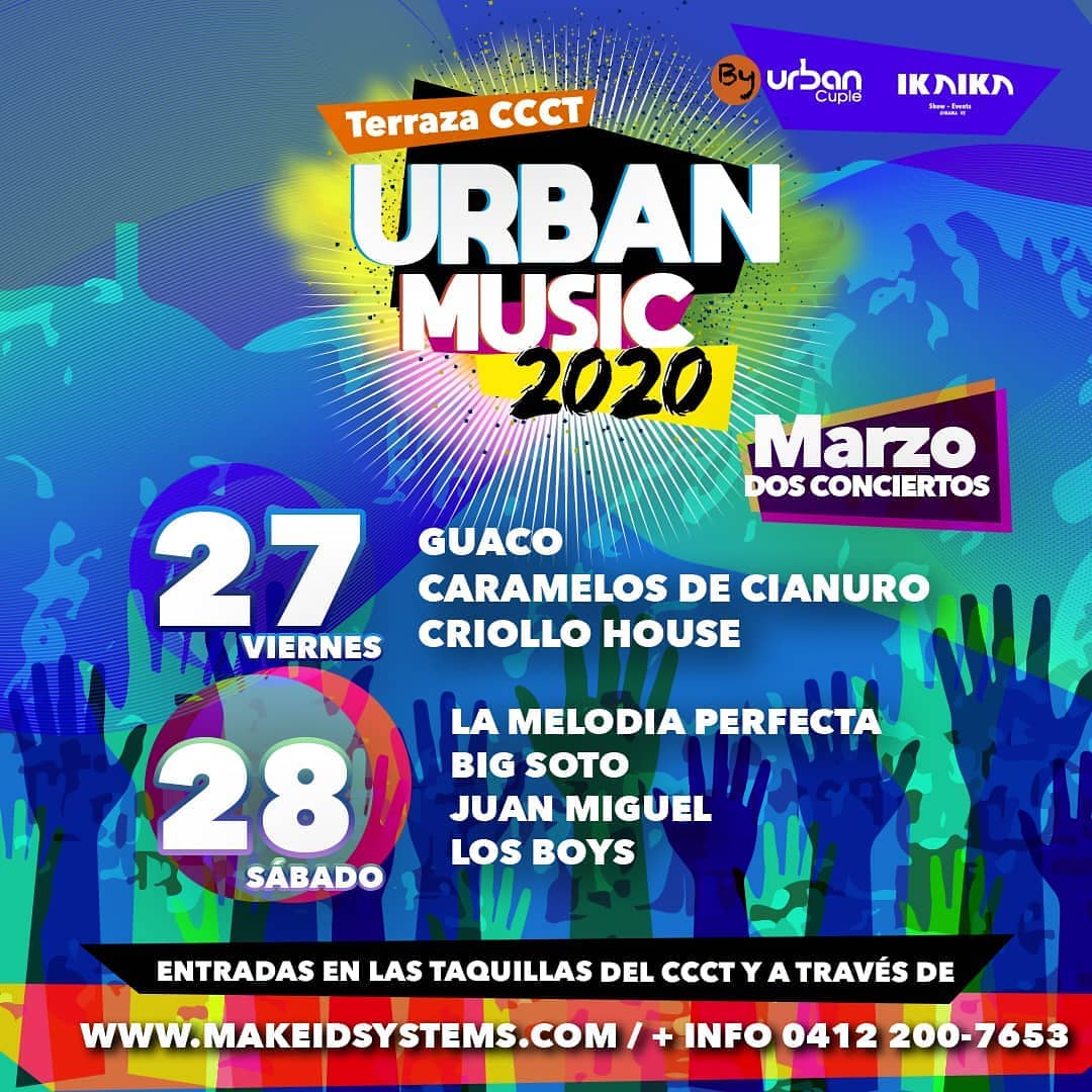 Urban Music 2020, anuncia nuevas fechas de su festival. Cusica Plus.