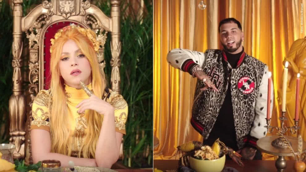 Shakira y Anuel AA comparten videoclip de ‘Me Gusta’. Cusica Plus.