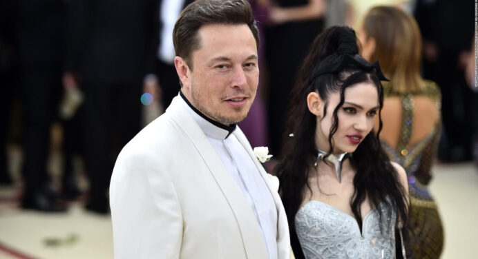 Grimes revela el significado del nombre de su hijo con Elon Musk