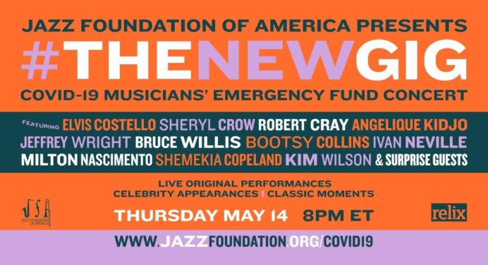 Concierto de ‘Jazz Foundation Of America’ puede disfrutarse en YouTube