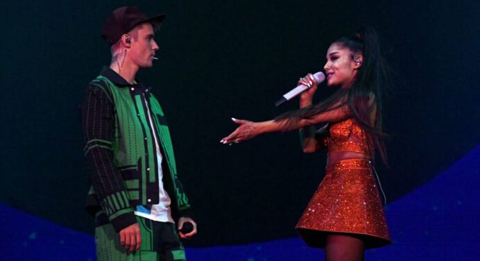 Justin Bieber y Ariana Grande se preparan para un tema juntos