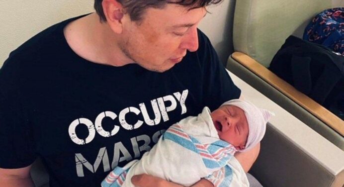Certificado de nacimiento confirma nombre del bebé de Grimes y Elon Musk