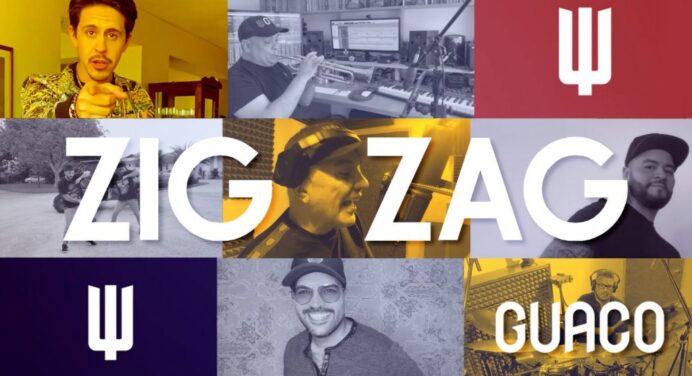 Guaco graba desde casa ‘Zig Zag’