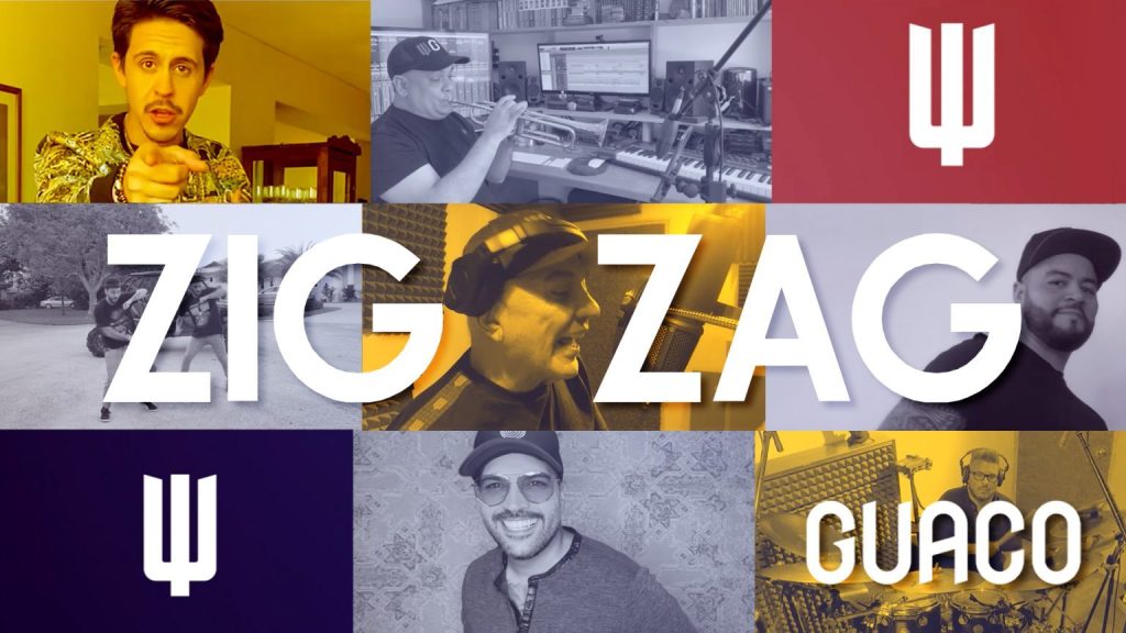 Guaco graba desde casa ‘Zig Zag’