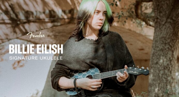 Billie Eilish lanza su propio Ukelele de Fender