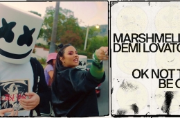 Marshmello y Demi Lovato combaten el suicidio en su nuevo tema ‘Ok Not Be Ok’. Cusica Plus.