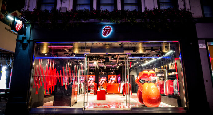 The Rolling Stones abre su primera tienda oficial en Londres