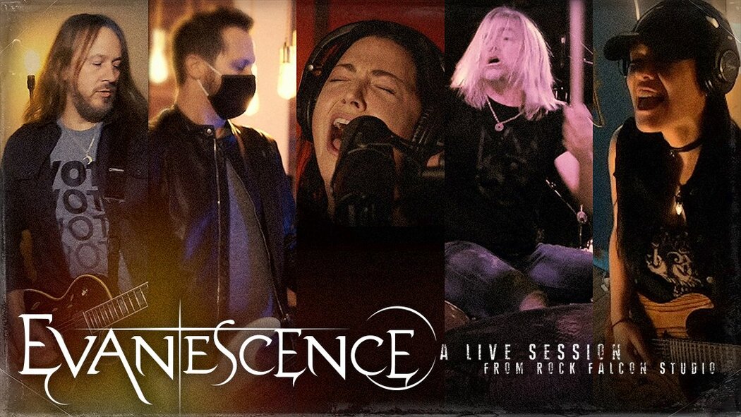 Evanescence anuncia show vía streaming ‘A Live Session From Rock Falcon Studio’