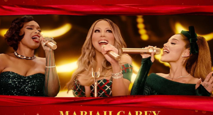 Ariana Grande y Jennifer Hudson son las invitadas de Mariah Carey para presentar ‘Oh Santa!’