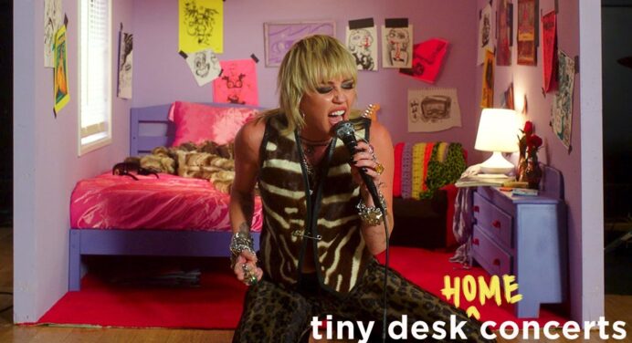 Miley Cyrus se une a NPR con su ‘Tiny Desk (Home) Concert’
