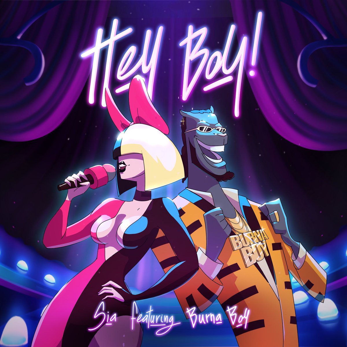 Sia y Burna Boy se juntan para estrenar el videoclip de ‘Hey Boy’