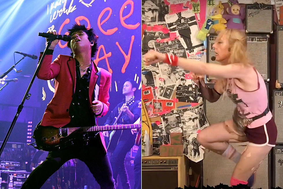 Green Day sorprende con una rutina de aerobics y su nuevo sencillo ‘Here Comes The Shock’