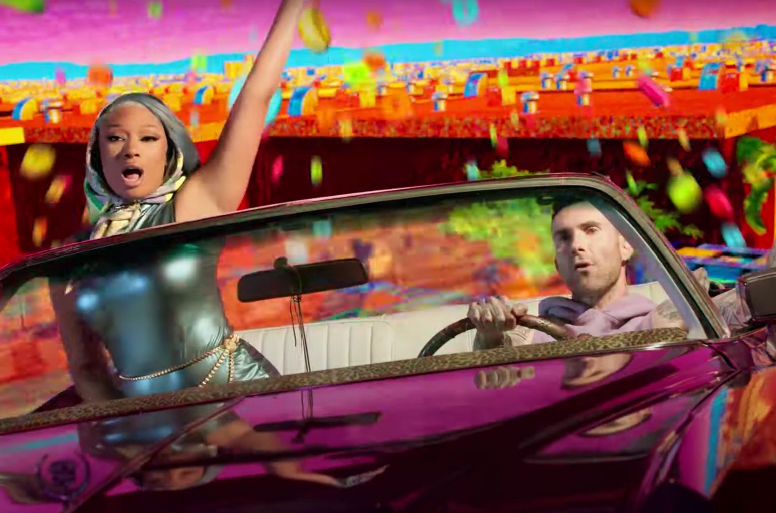 Maroon 5 y Megan Thee Stallion lanzan videoclip de ‘Beautiful Mistakes’