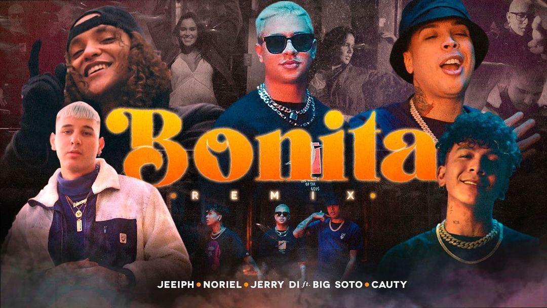Jeeiph, Noriel y Jerry Di lanzan remix de ‘Bonita’ con Big Soto y Cauty