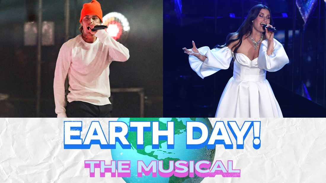 Justin Bieber, Idina Menzel, Maluma y muchos más formarán parte del lineup de ‘Earth Day! The Musical’