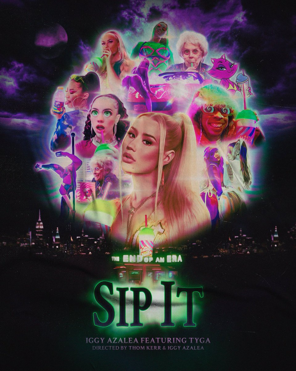 Iggy Azalea y Tyga vuelven a unir fuerzas para el estreno de ‘Sip It’