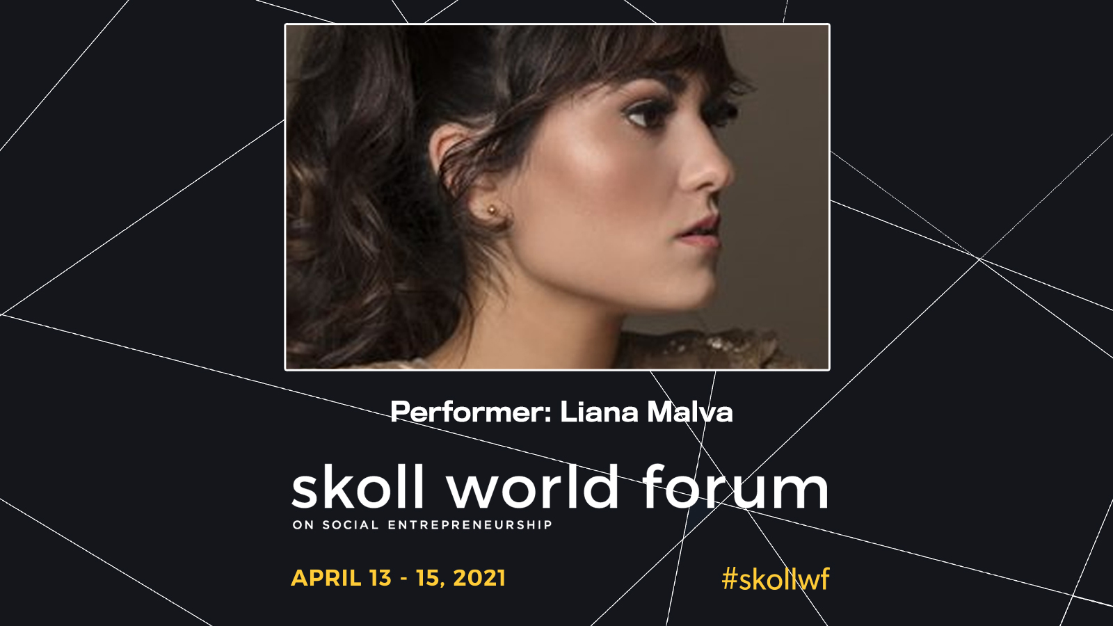 Liana Malva se presentó con la orquesta de Creando Pilares en el Skoll World Forum