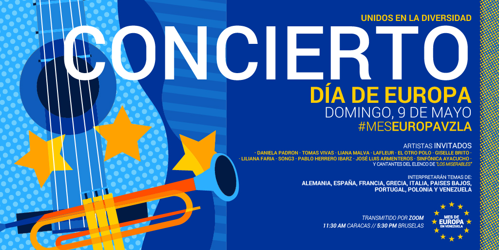 Liana Malva, Giselle Brito, El Otro Polo y más formarán parte del concierto del ‘Día de Europa’