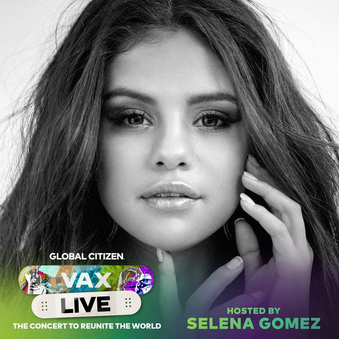 Selena Gómez será la presentadora del evento VAX LIVE