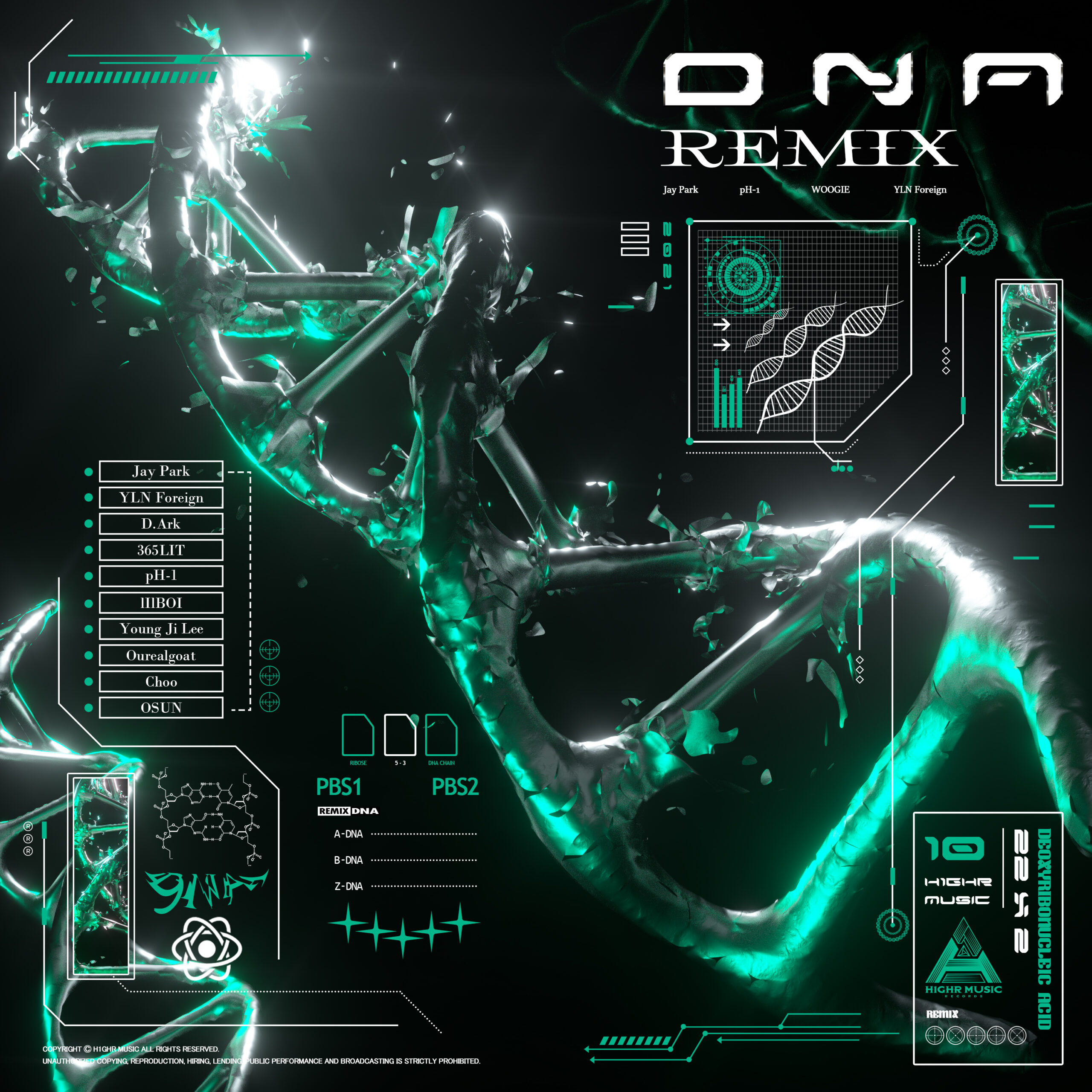 H1GHR MUSIC comparte remix de ‘DNA’