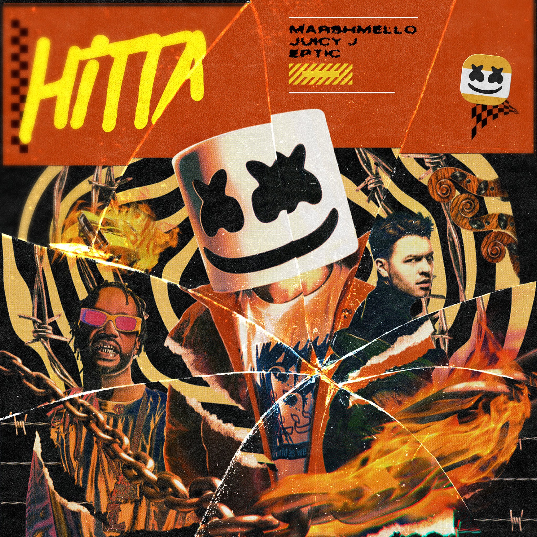 Marshmello une fuerzas con Juicy J y Eptic para el lanzamiento de ‘Hitta’
