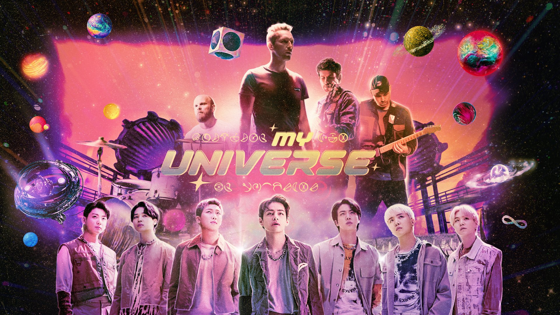 Coldplay y BTS revelan video para ‘My Universe’