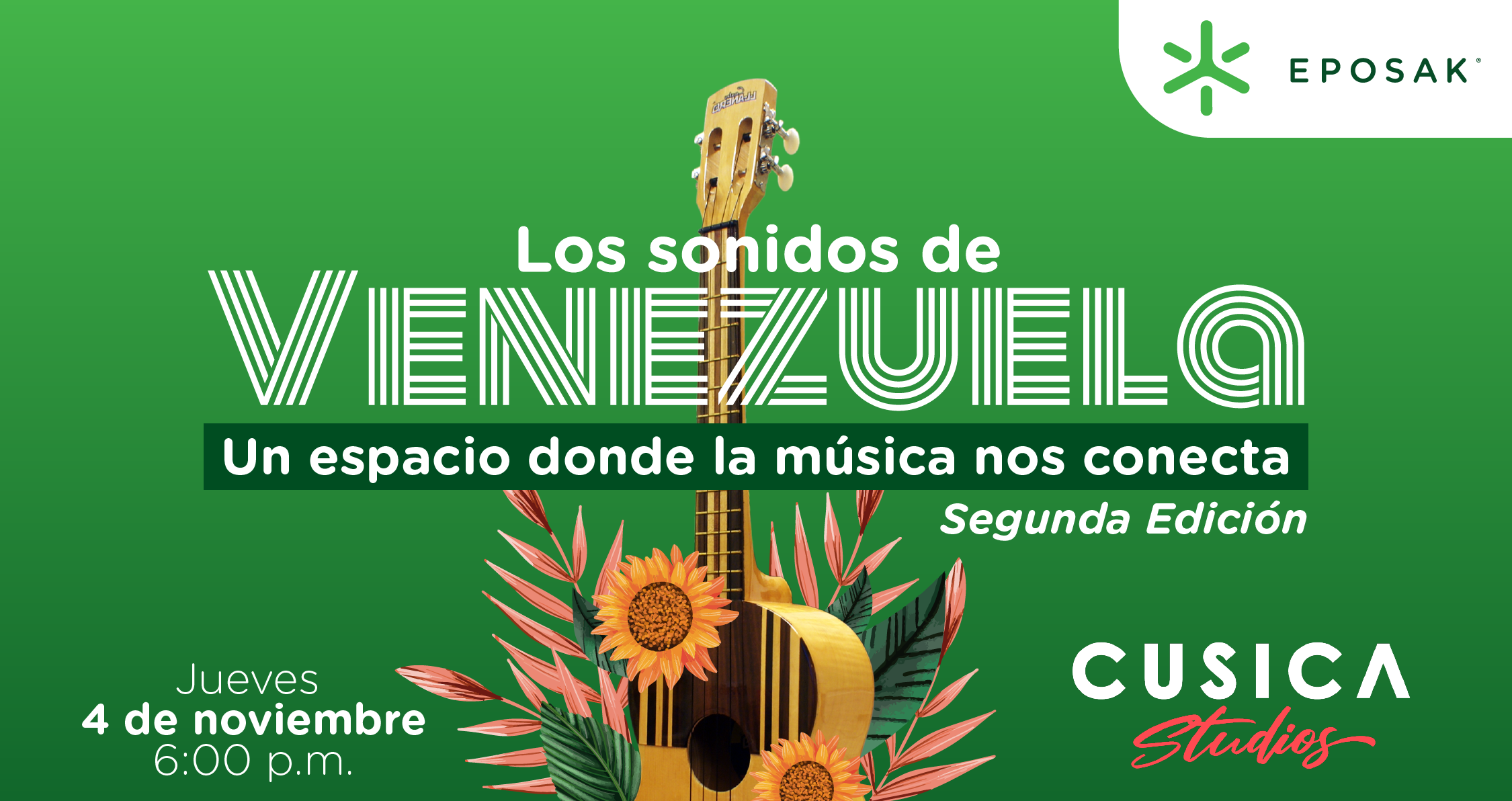 Eposak y Cusica nos traen ‘Los Sonidos de Venezuela’, un nuevo espacio musical