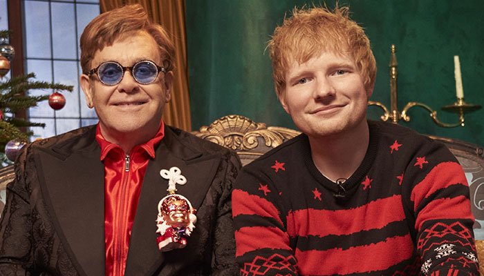 Ed Sheeran y Elton John comparten su nuevo tema y video navideño de ‘Merry Christmas’
