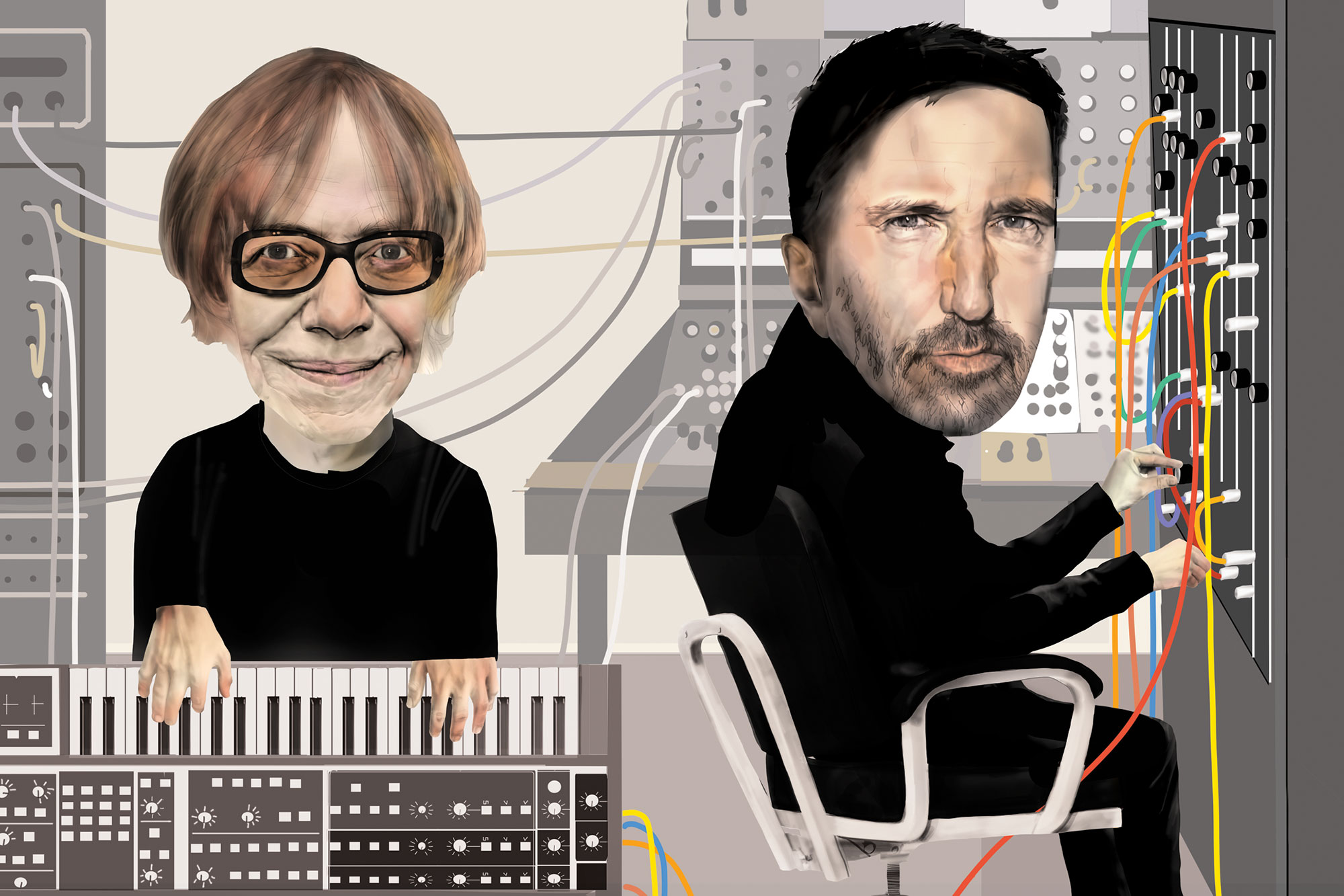 Danny Elfman y Trent Reznor colaboran en el nuevo sencillo ‘Native Intelligence’