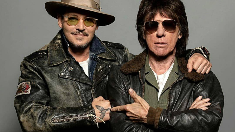 Johnny Depp toca por segunda con Jeff Beck en su gira por Europa
