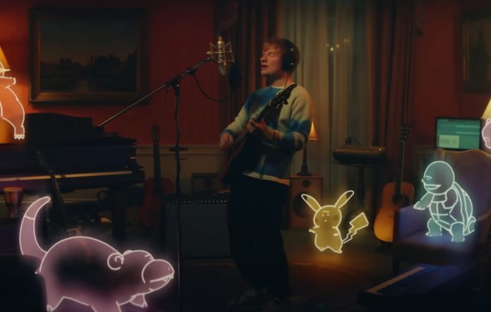 Ed Sheeran lanza ‘Celestial’ en colaboración con Pokémon