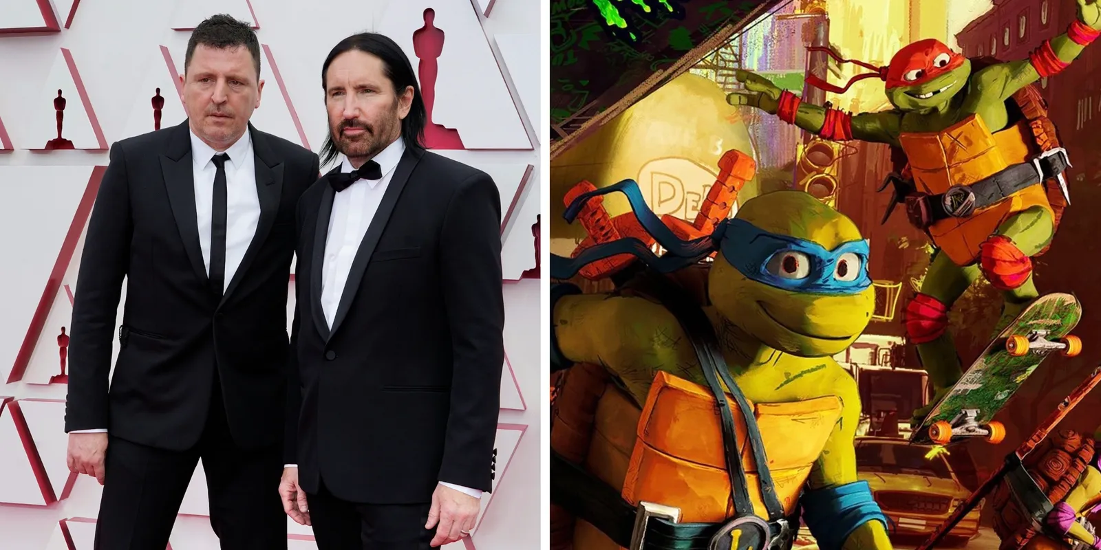Trent Reznor y Atticus Ross musicalizaron la nueva película de las Tortugas Ninja