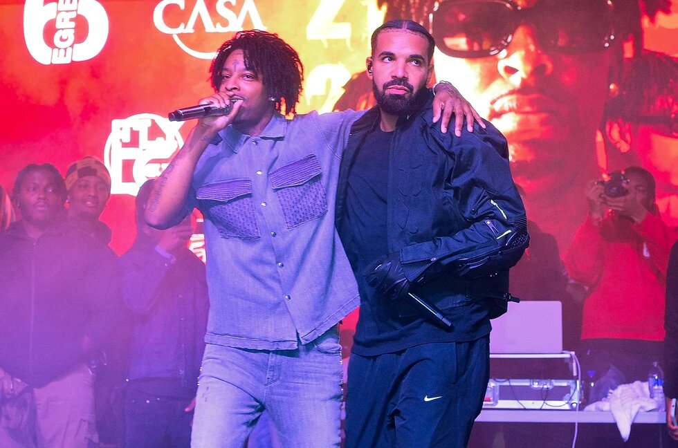 21 Savage y Drake